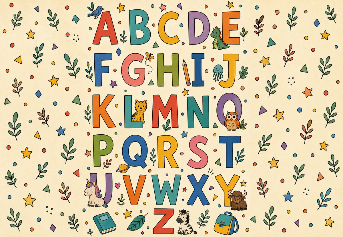 El abecedario de los pequeños (Horizontal)