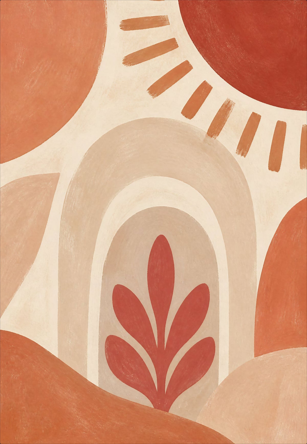 La plante sous les arches
