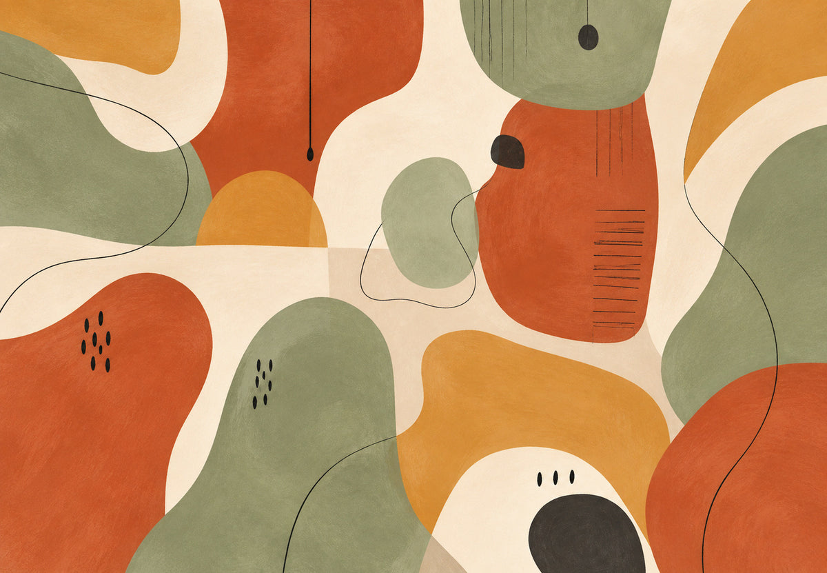 The thread between the shapes (Landscape)