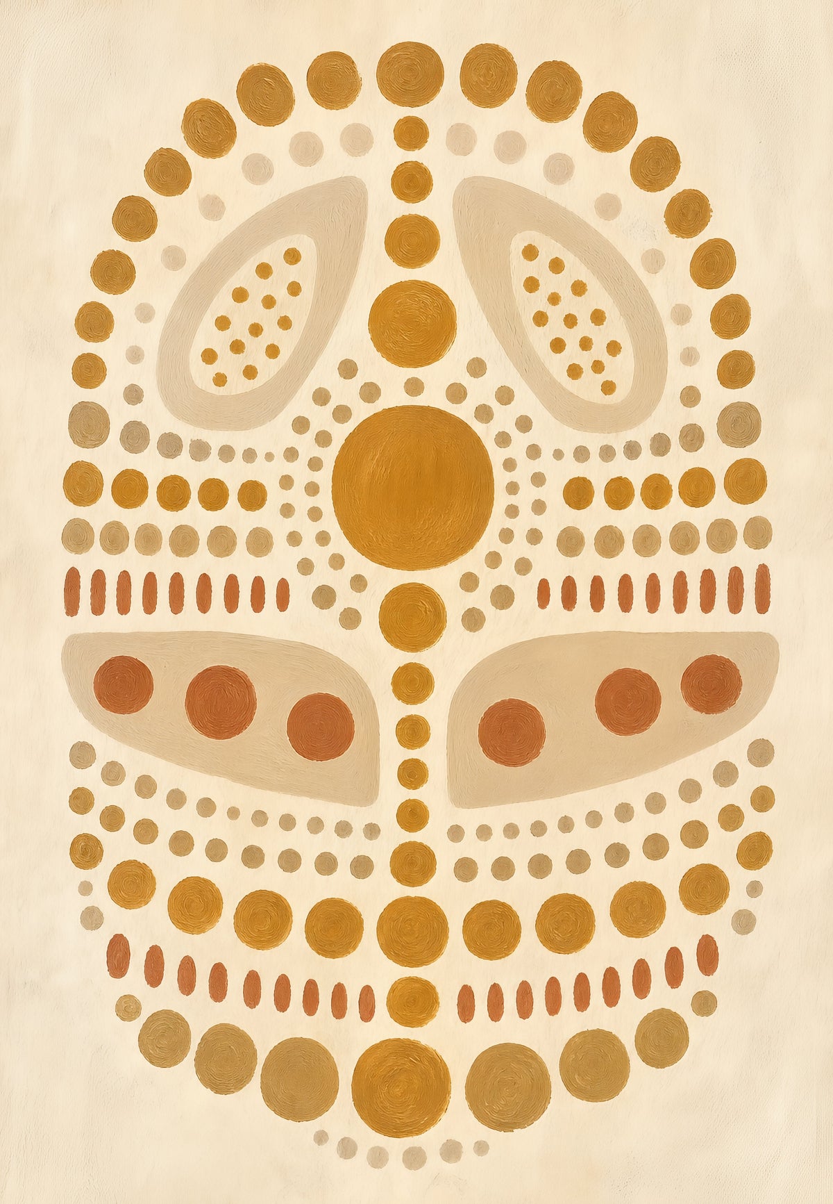 The mask of dots