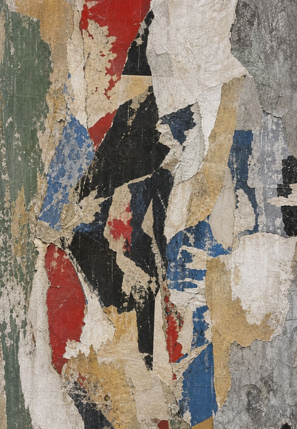 The torn posters