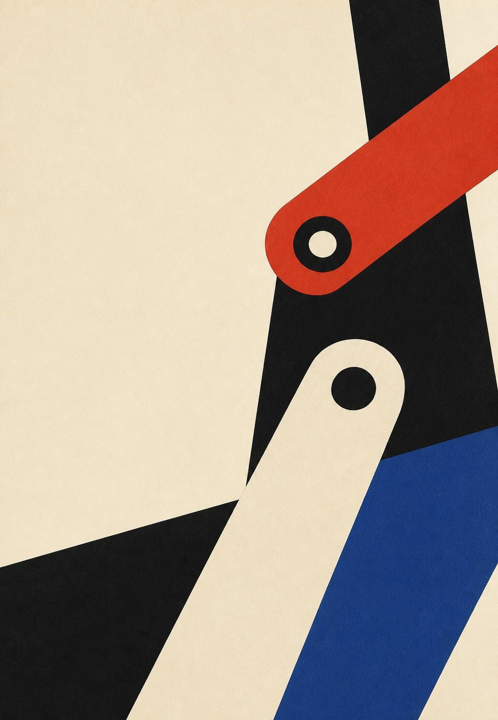 Geometric Figures on Cream