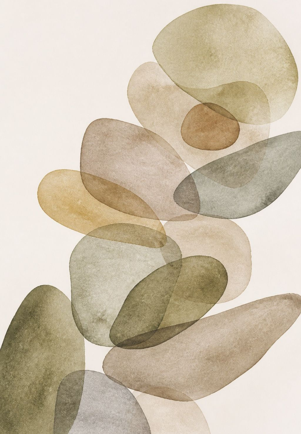 The translucent pebbles