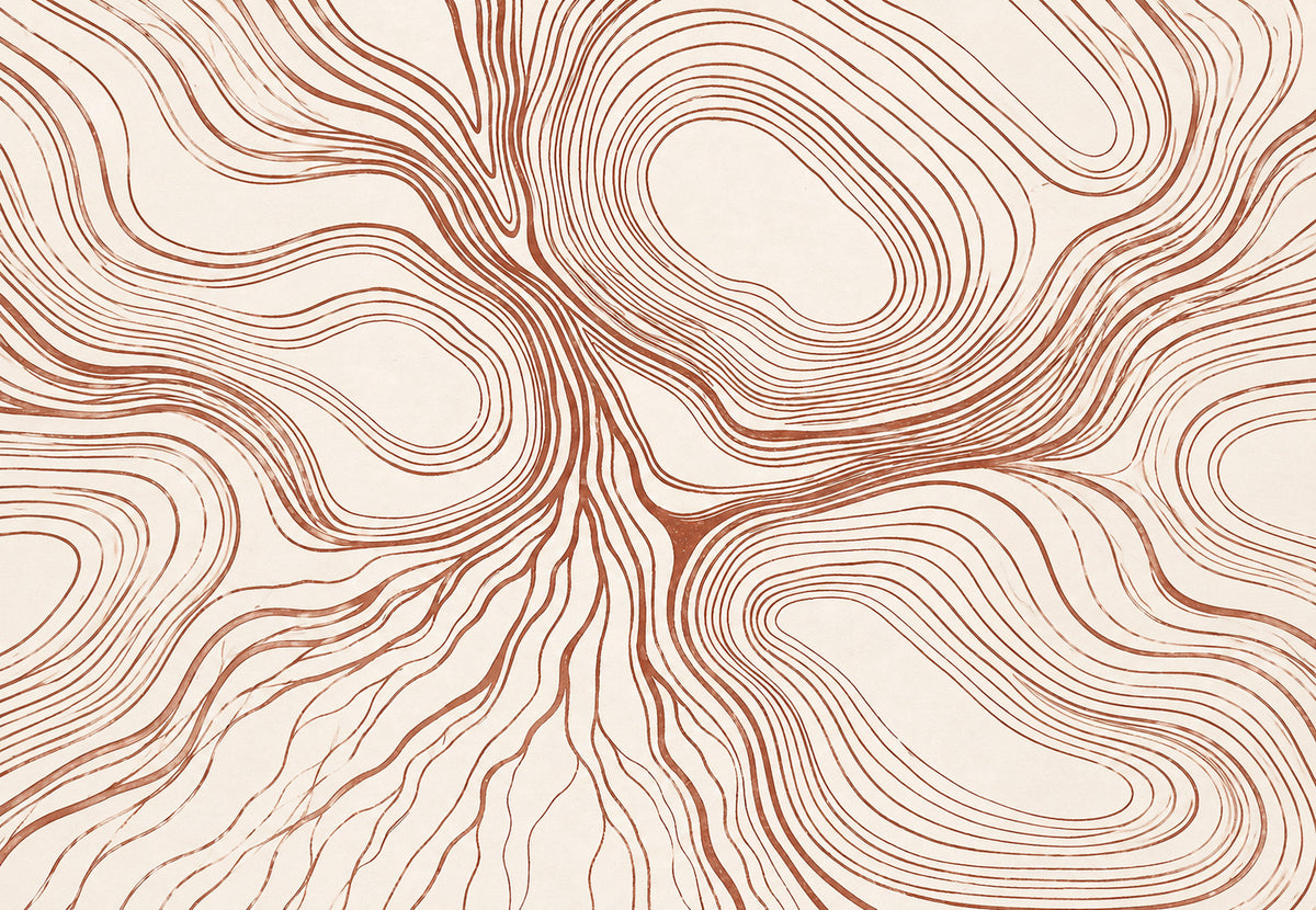 Les lignes de terre en courbes (Paysage)