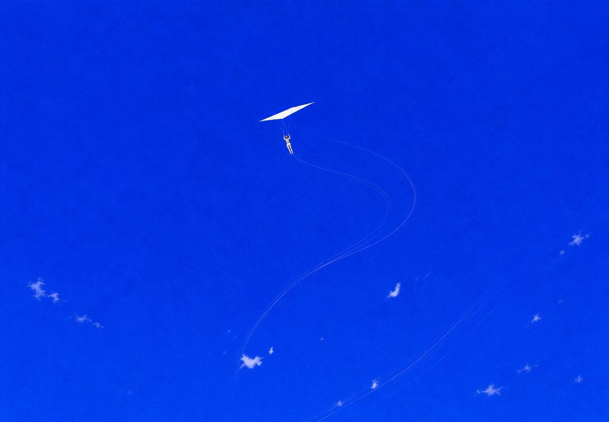 The kite in the blue (Landscape)