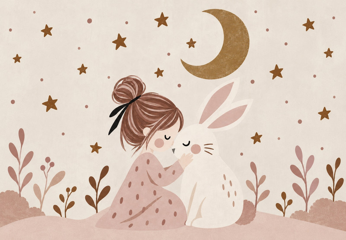 Hug Under the Moon (Landscape)