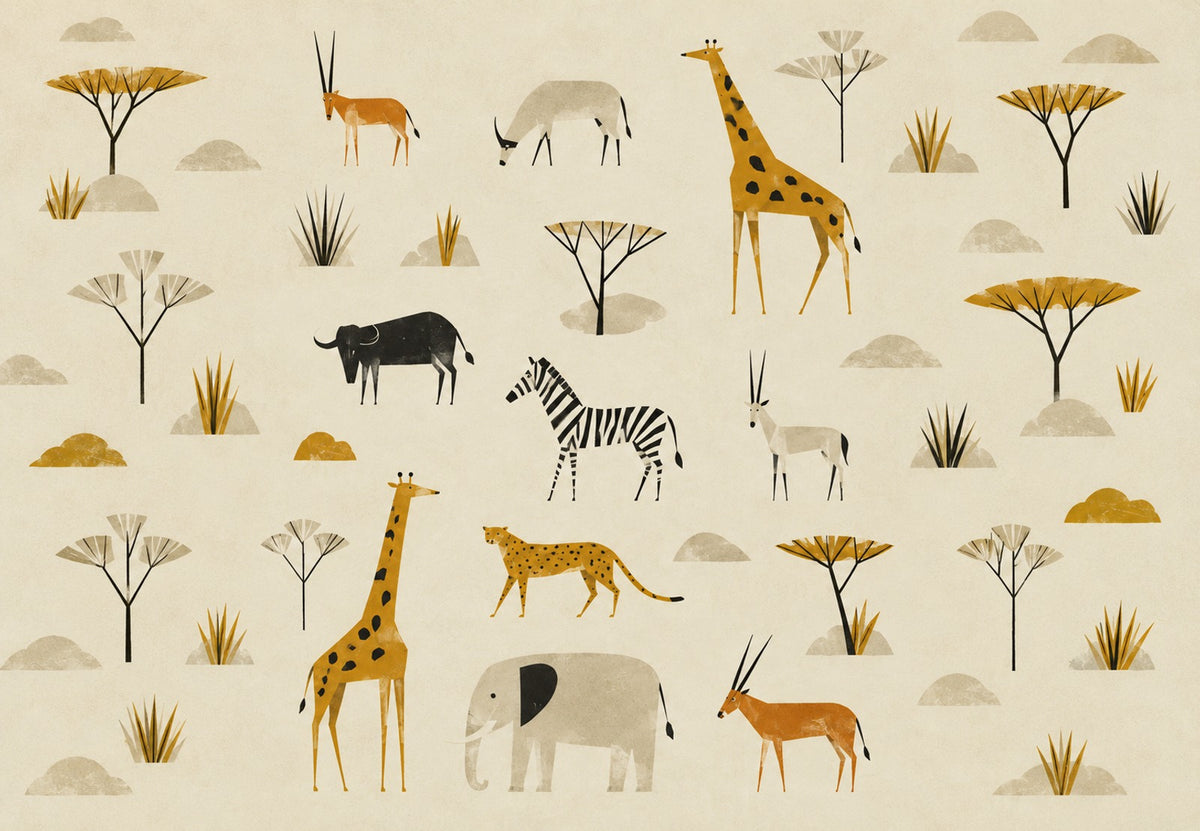 Savanna Wildlife (Landscape)