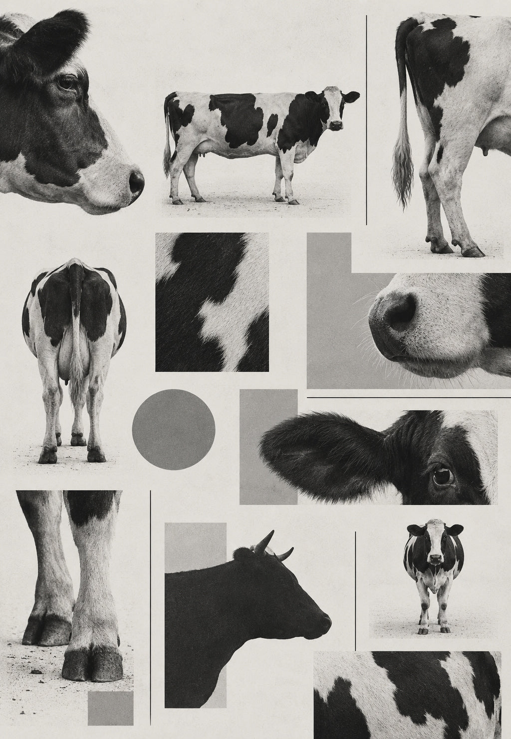 Fragmentos de uma vaca