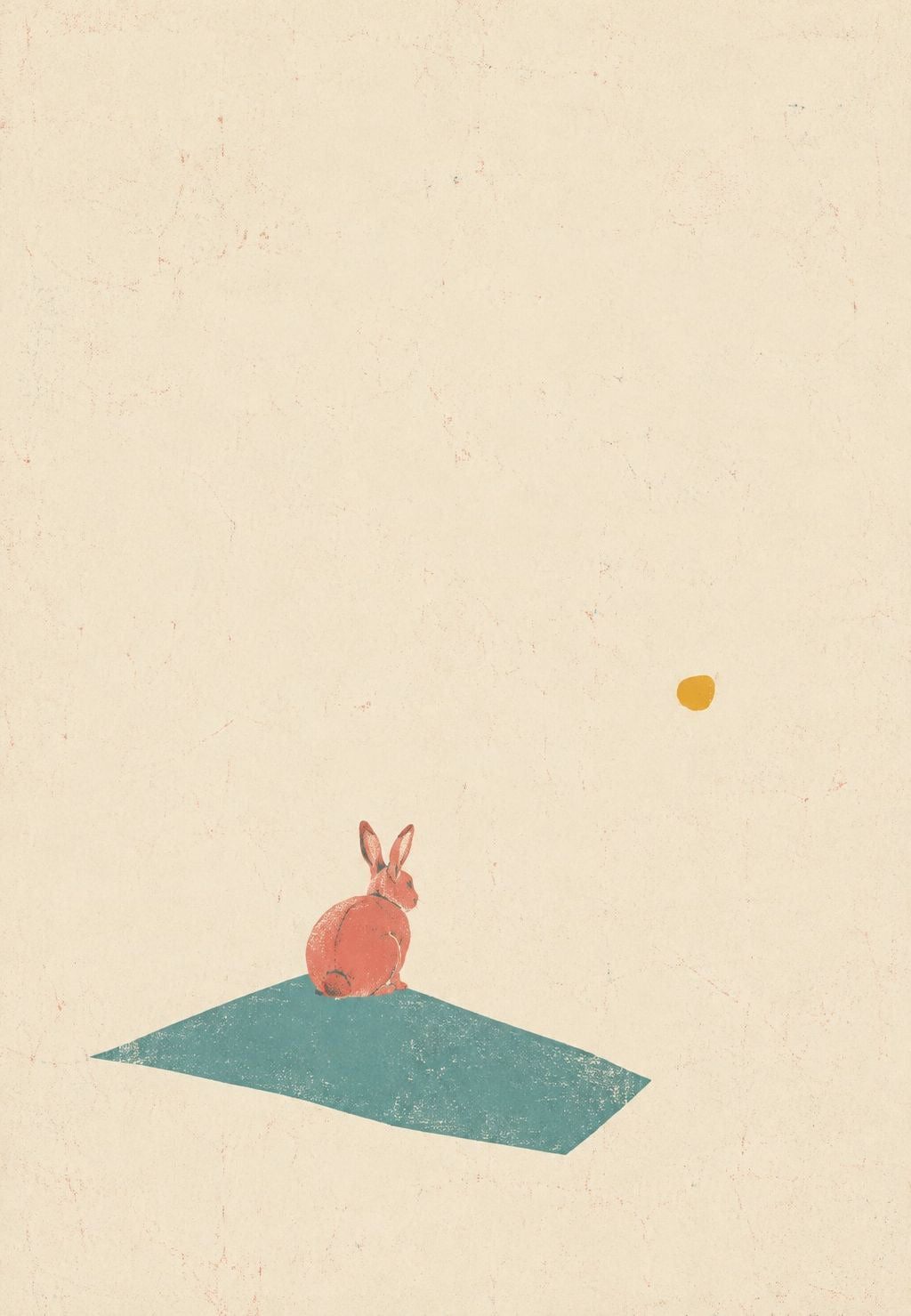 Hase unter der Sonne