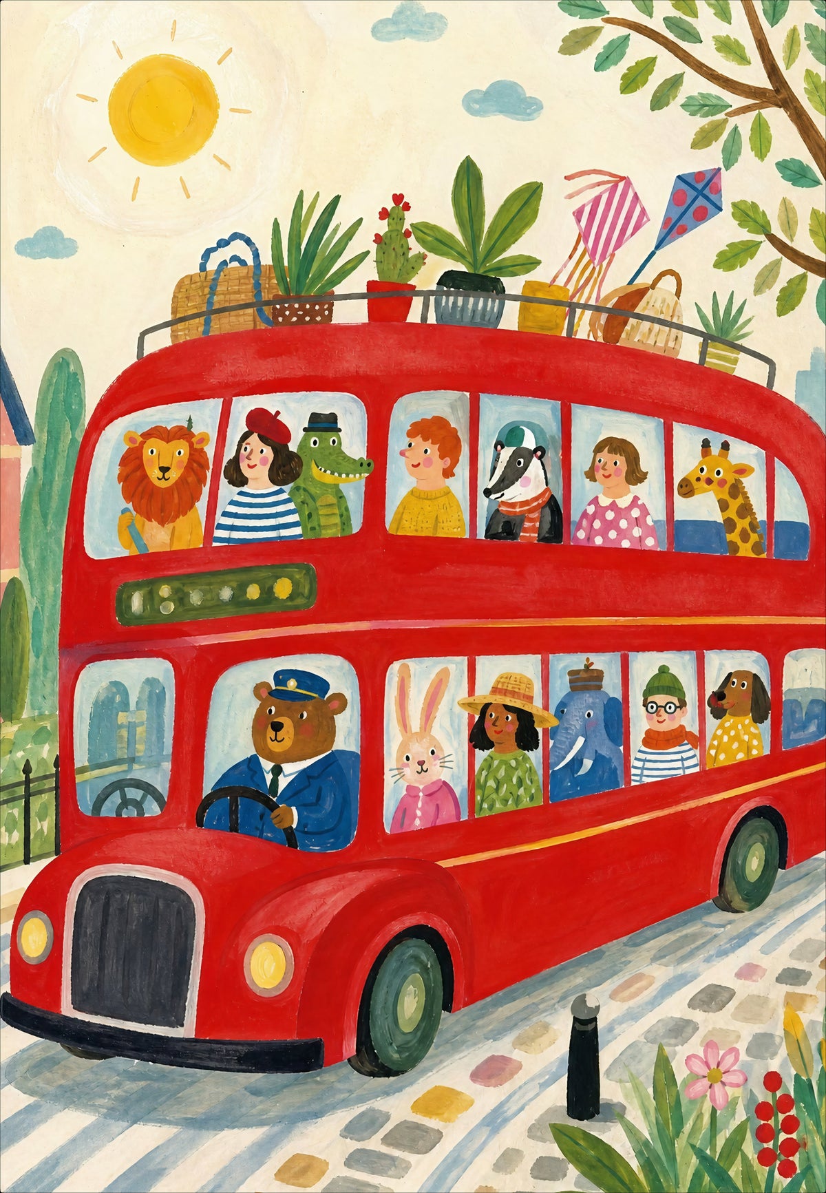 L'autobus rosso degli amici