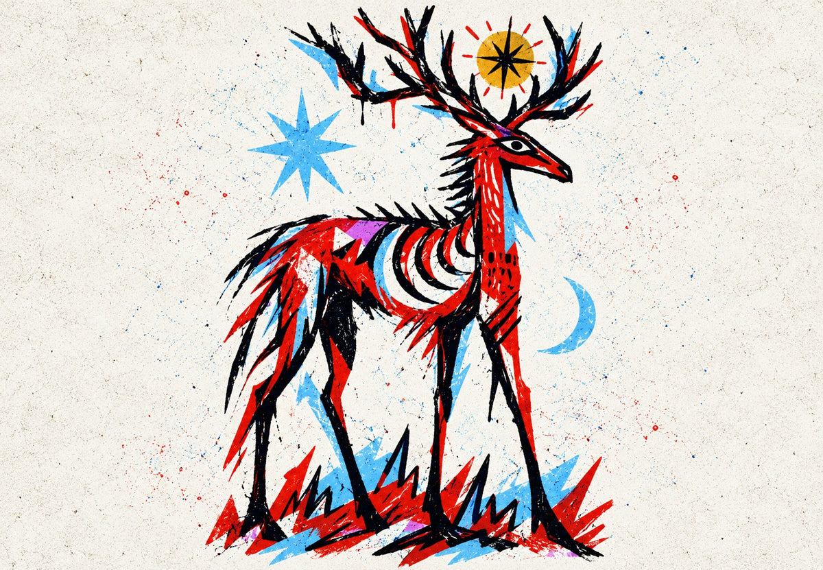 O veado das estrelas (Horizontal)