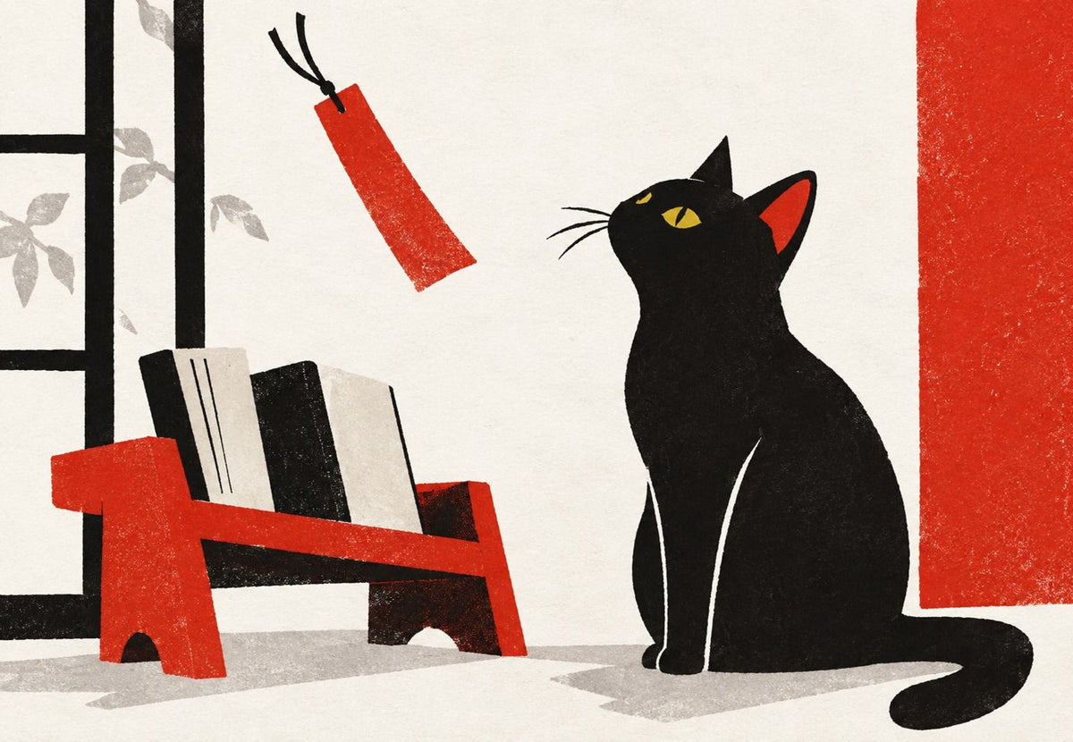Le Chat au Ruban Rouge