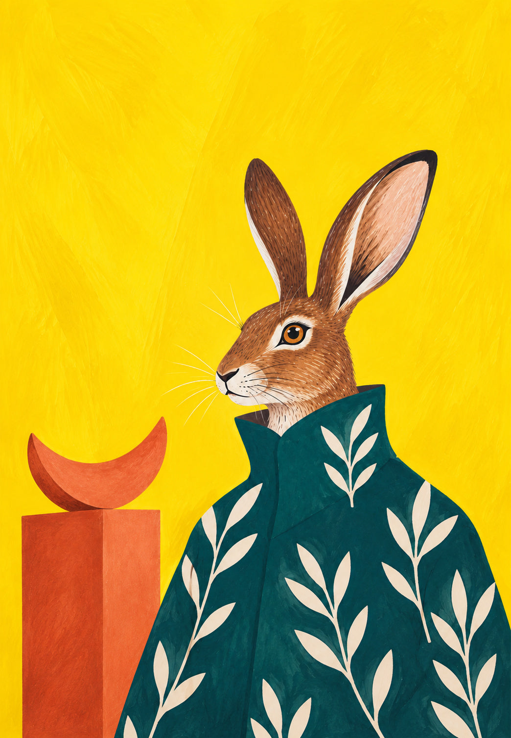 The Hare in the Emerald Jacket