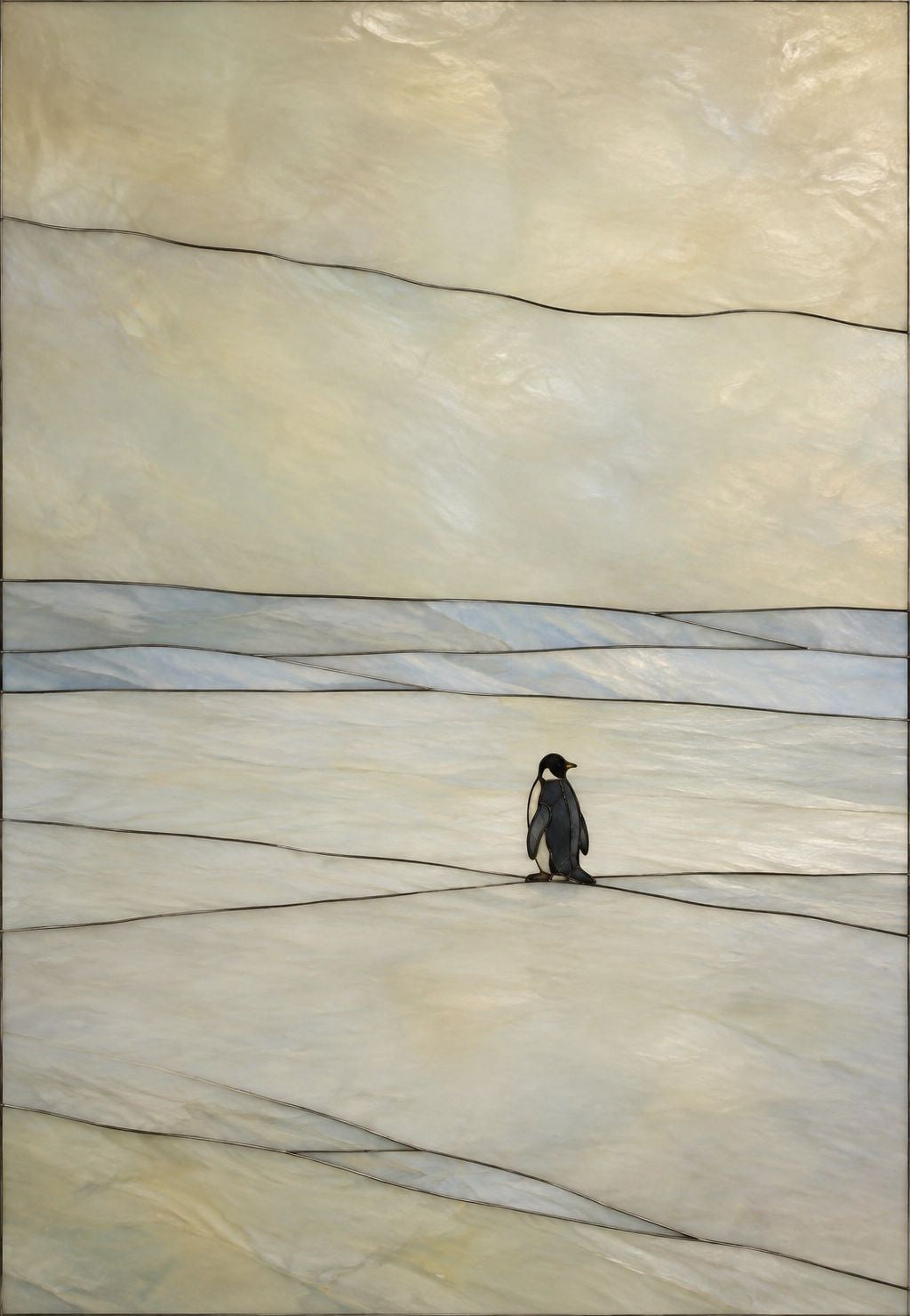 The Penguin on the Ice