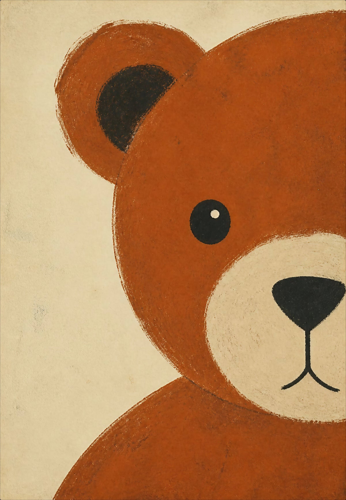 The Teddy Bear's Gaze
