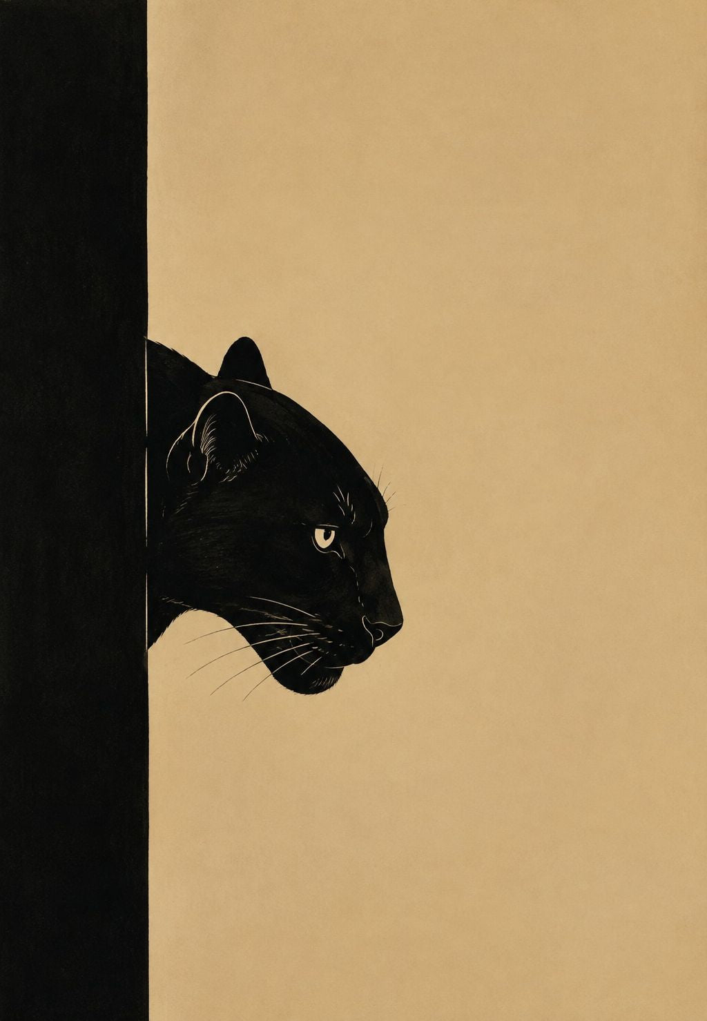 Le regard du fauve