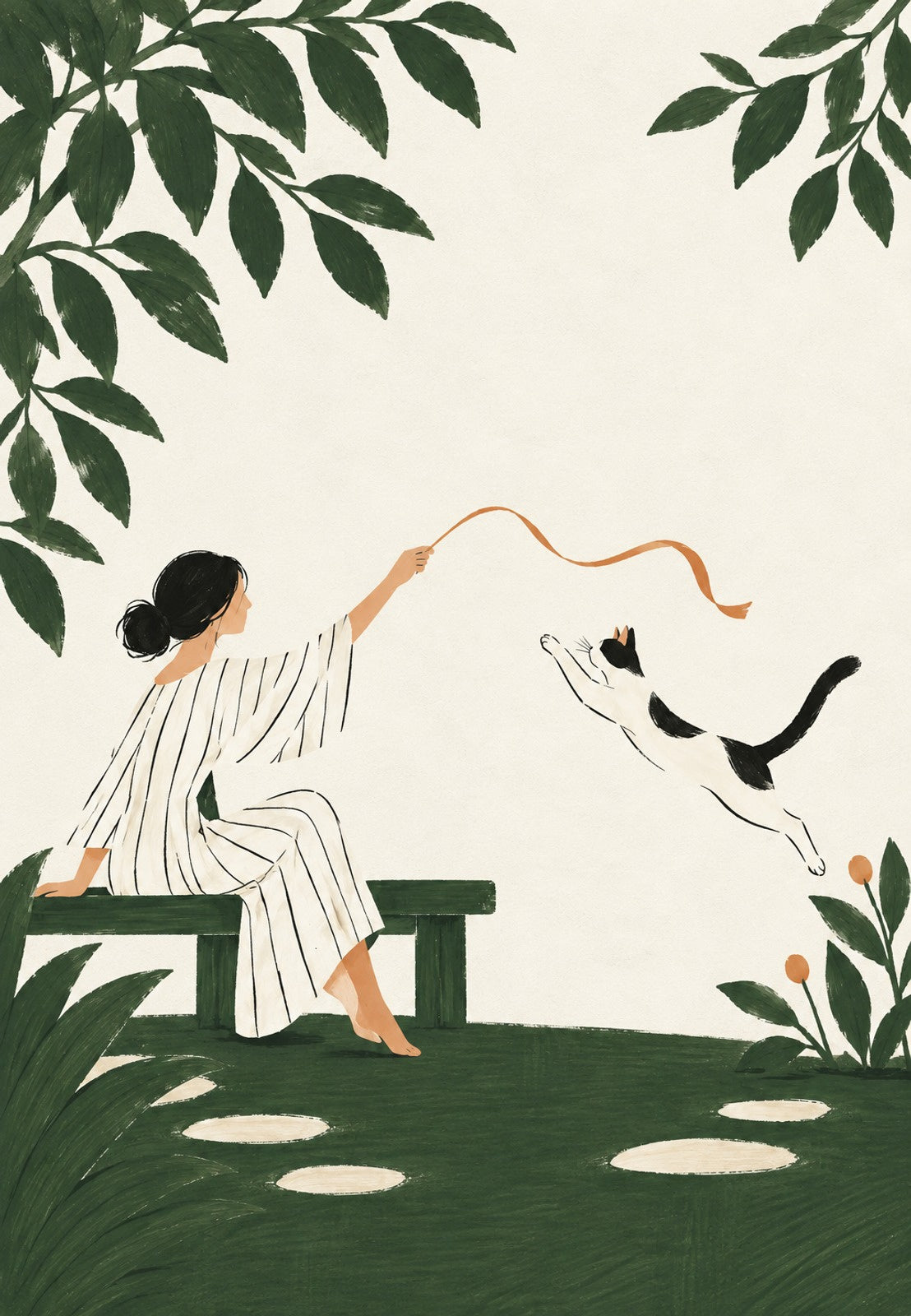 Le Ruban et le Chat