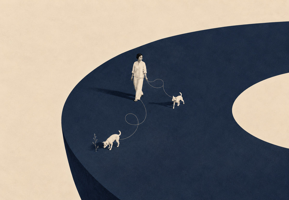Walking the dogs (Landscape)