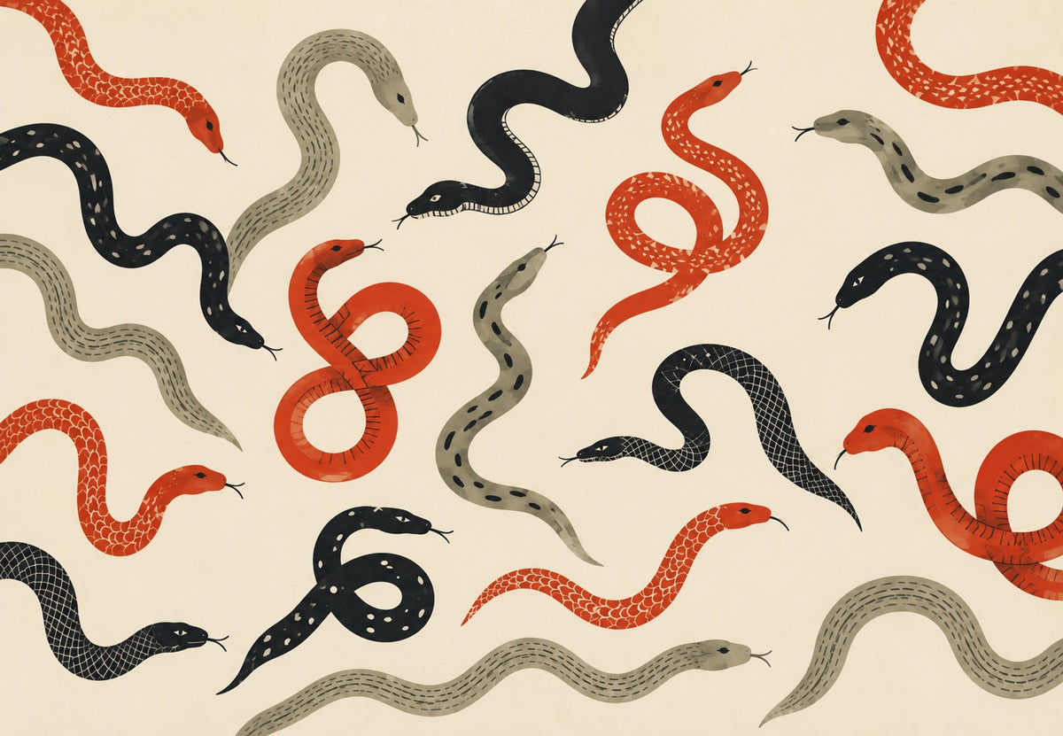 Intertwined Snakes (Landscape)