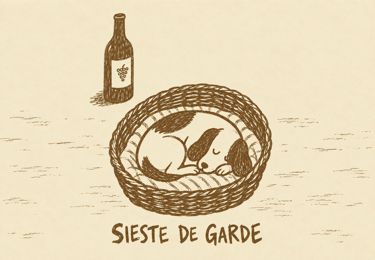 On-Duty Nap (Landscape)