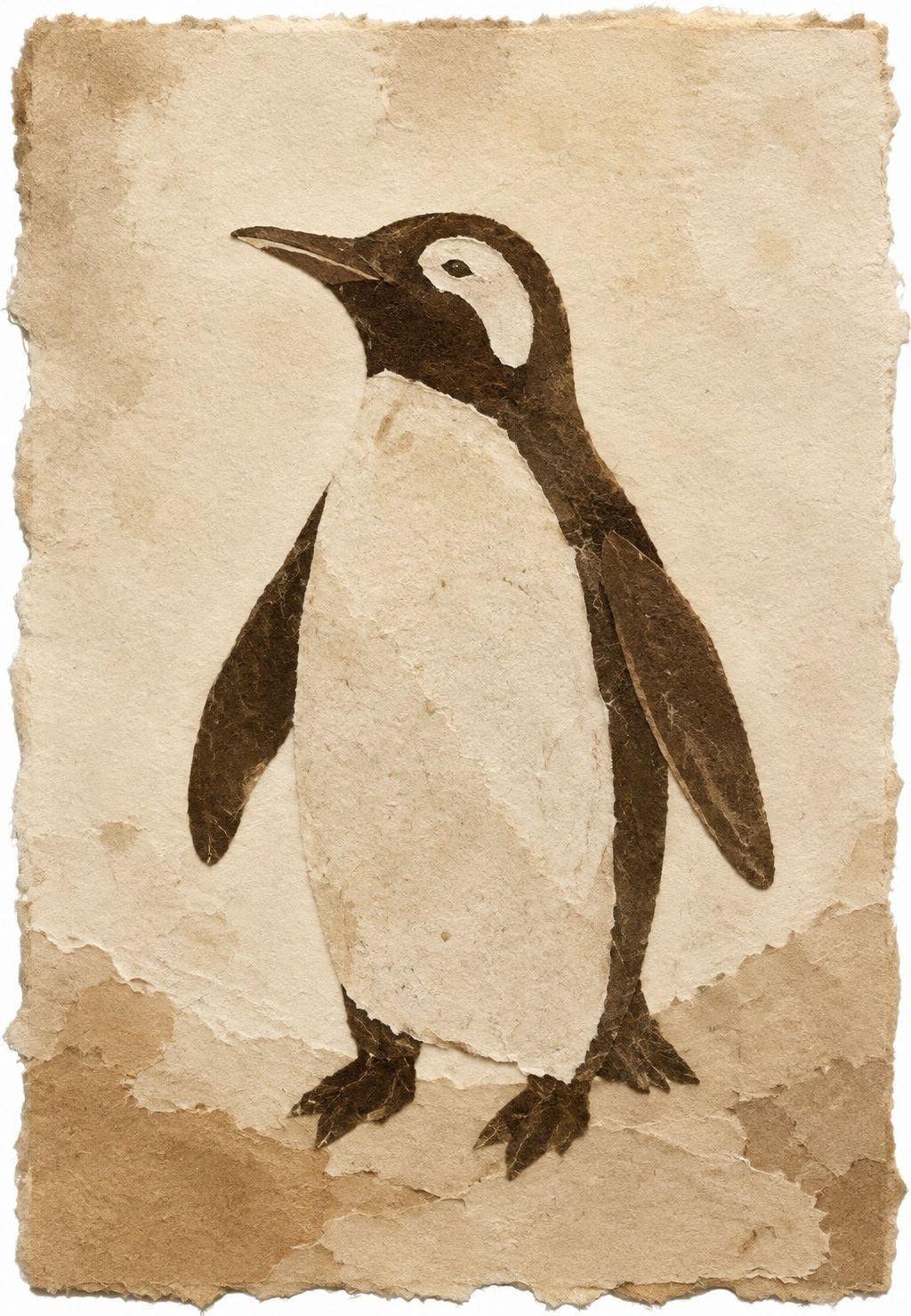 Pinguin-Silhouette