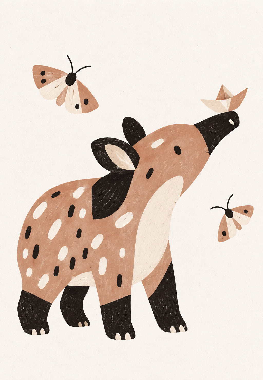 Tapir with a Paper Boat