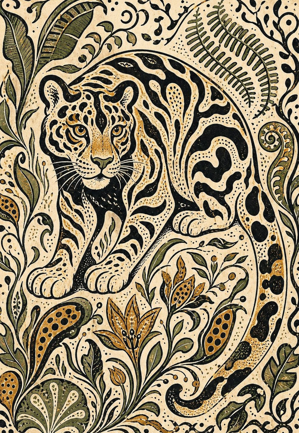 Tiger im Dschungel