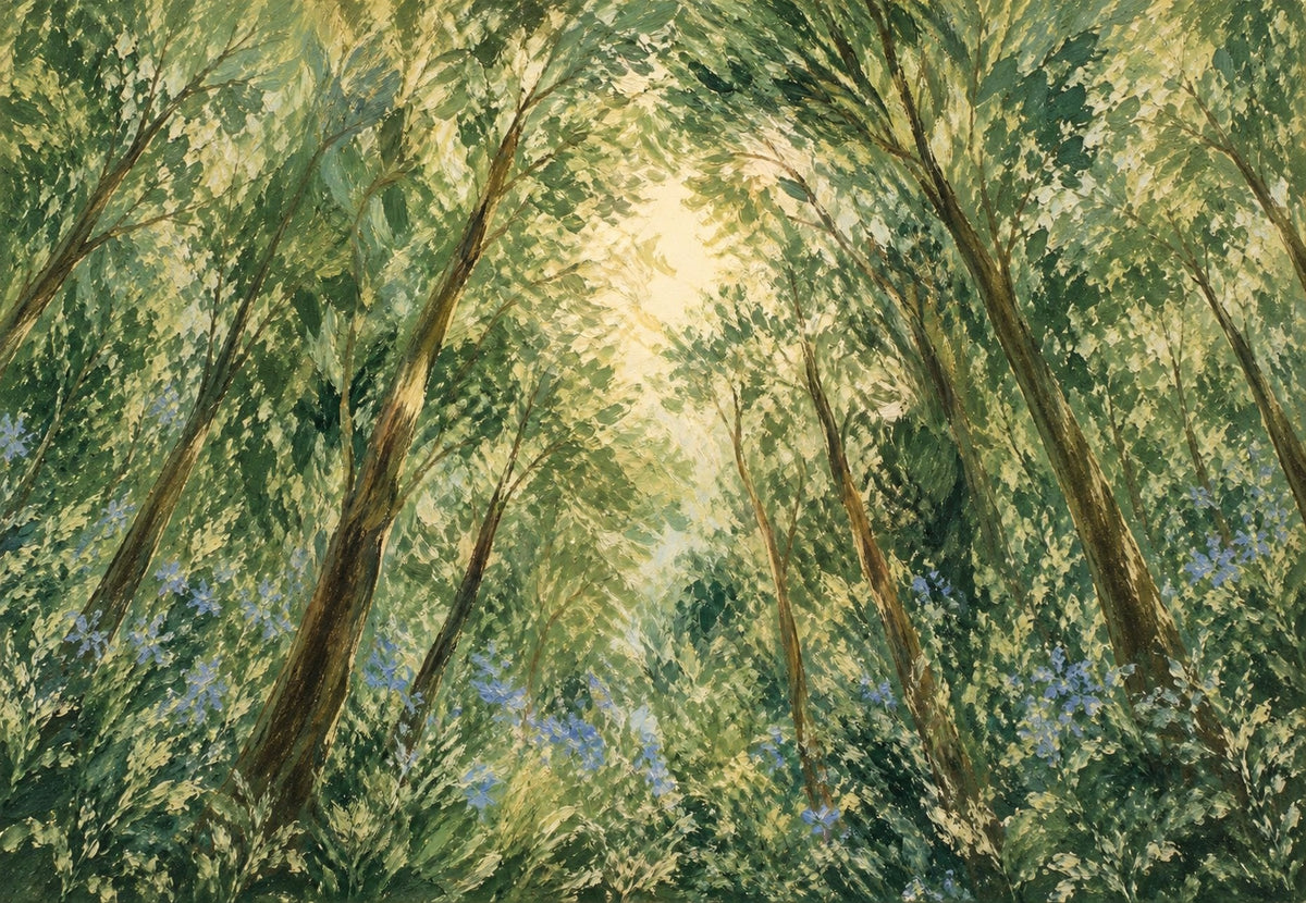 La luce tra le fronde (Orizzontale)