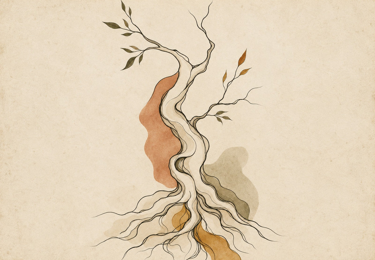 The gnarled tree (Landscape)