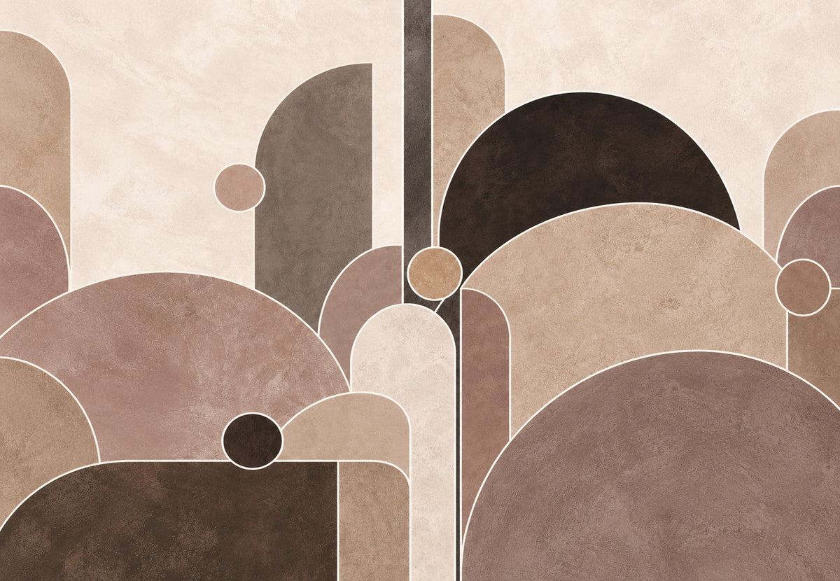 Terracotta Arches and Curves (Landscape)