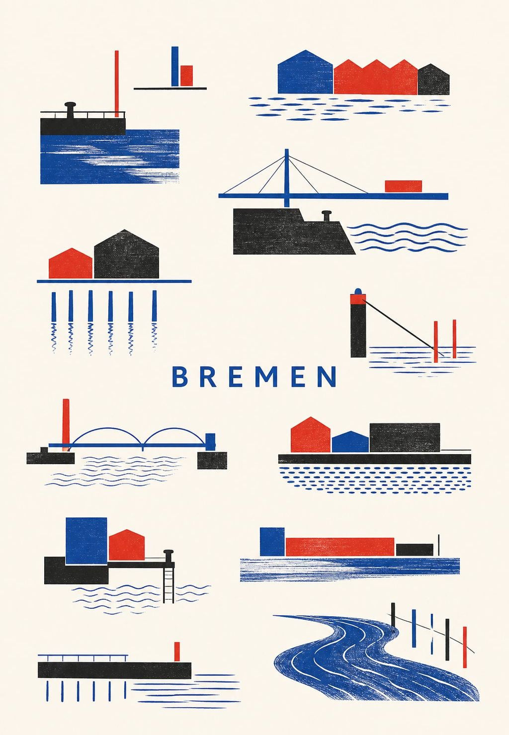 Bremen junto al agua