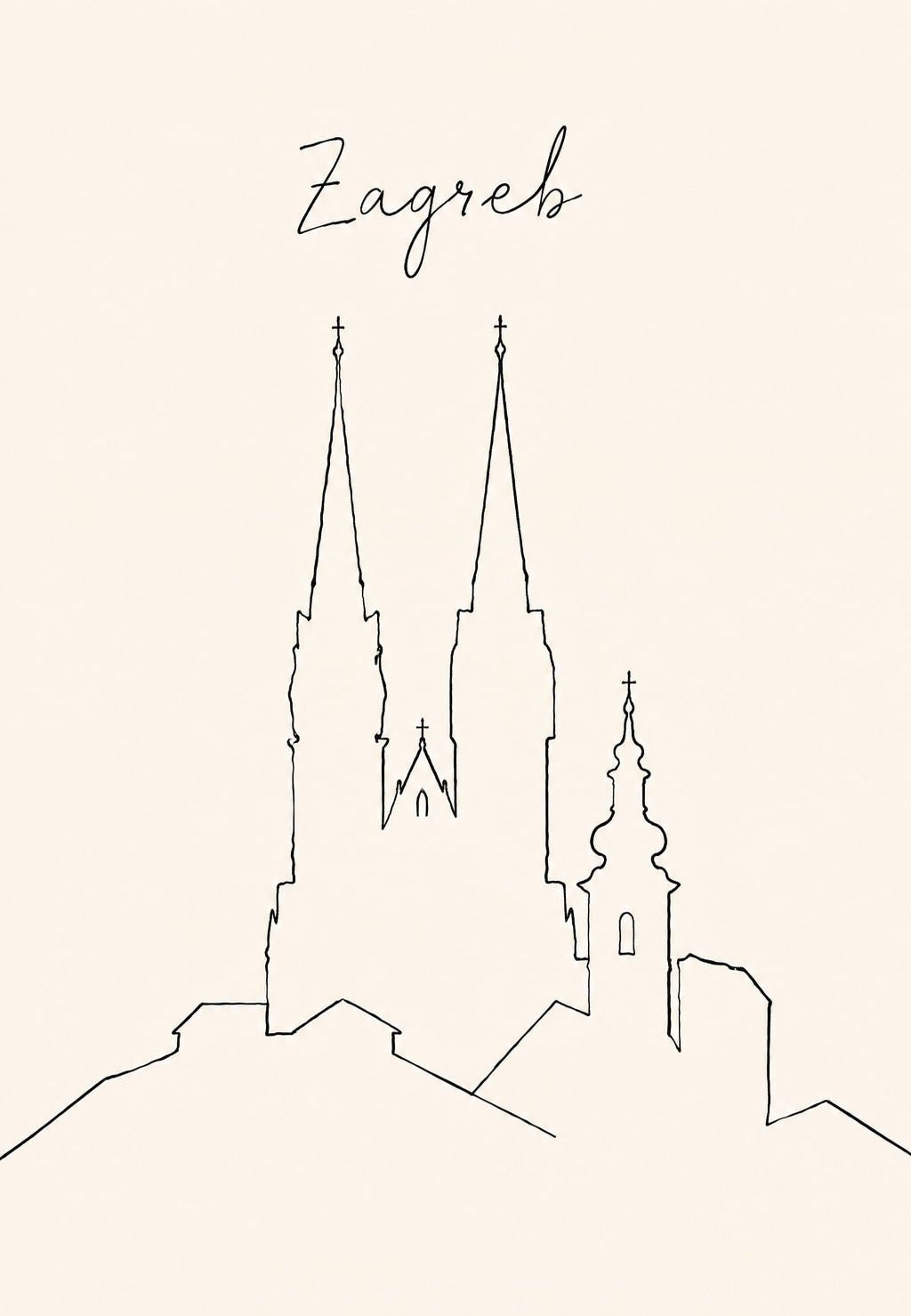 Cathedral with Two Spires