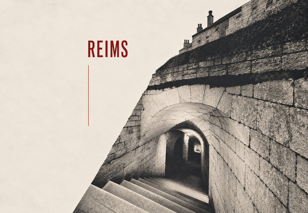 Die Gewölbetreppe von Reims (Querformat)