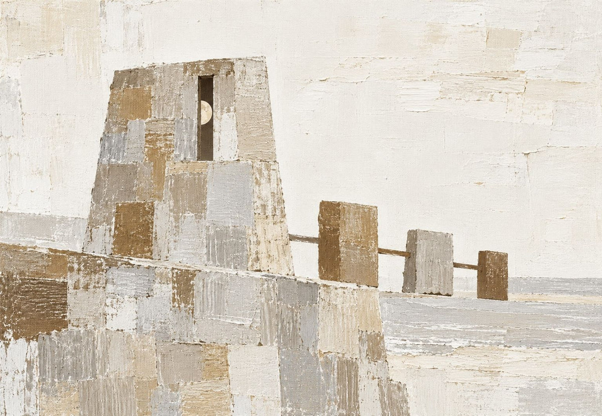 Der Wachturm am Meer (Querformat)