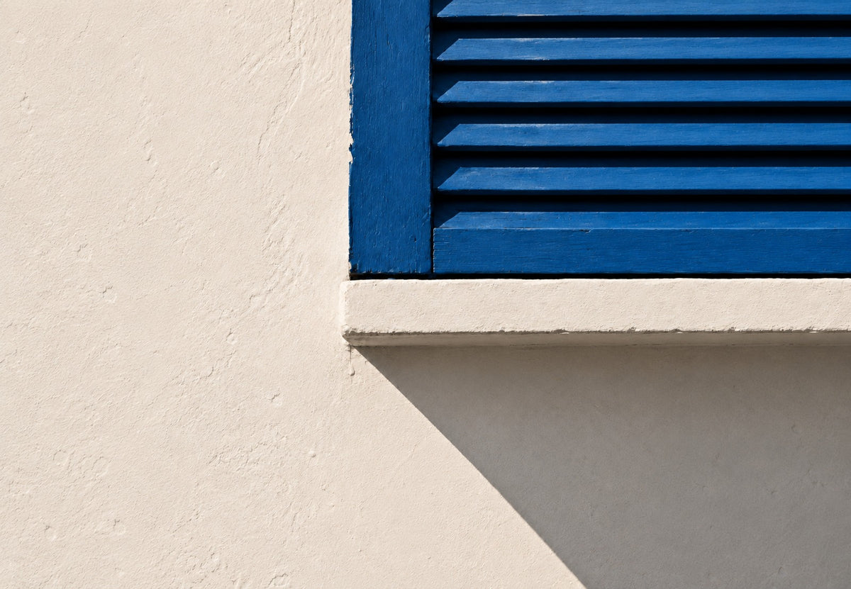 A persiana azul de Rabat (Horizontal)