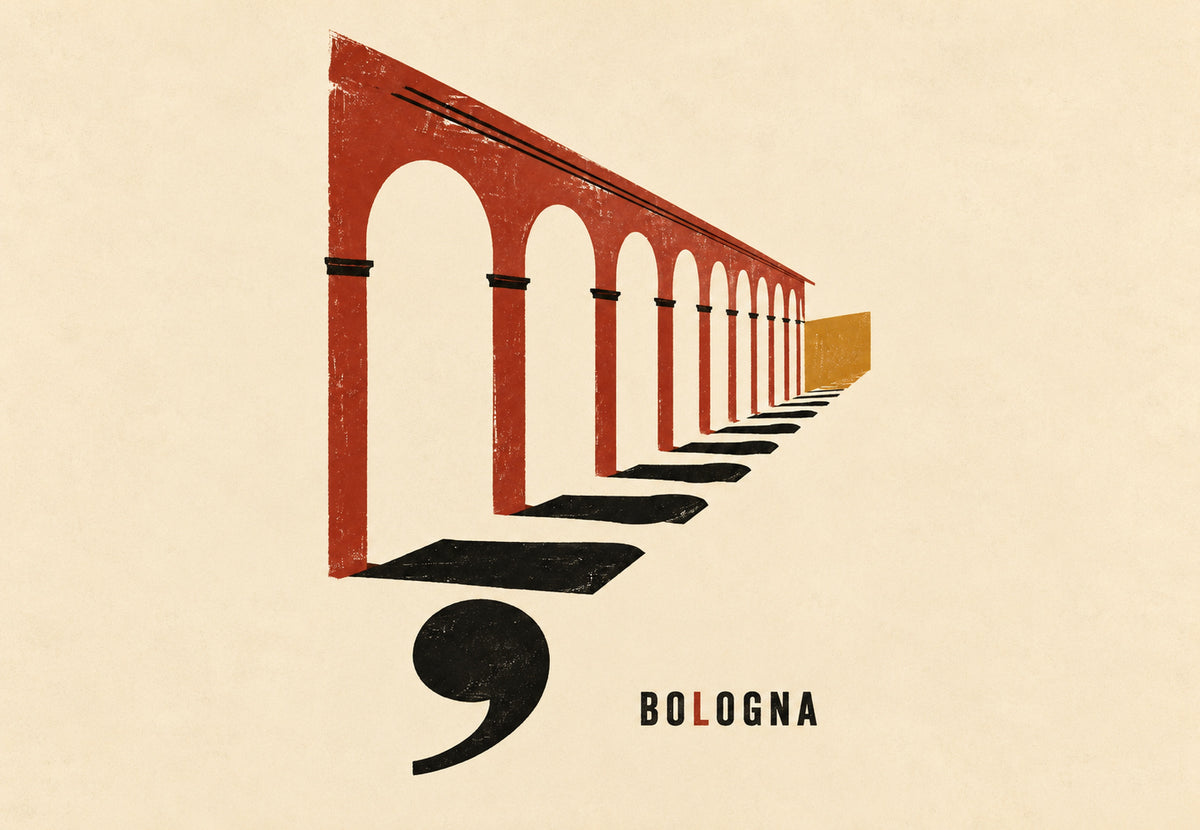 De arcaden van Bologna (Liggend)