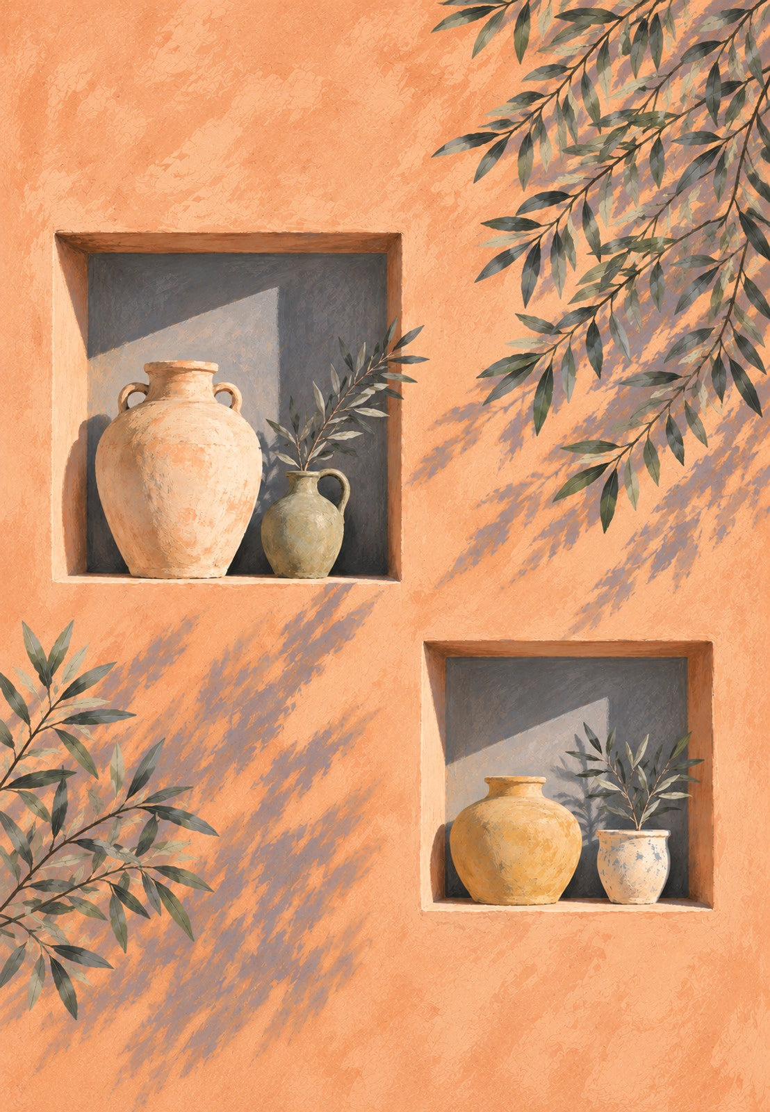 The Niches with Pale Jars