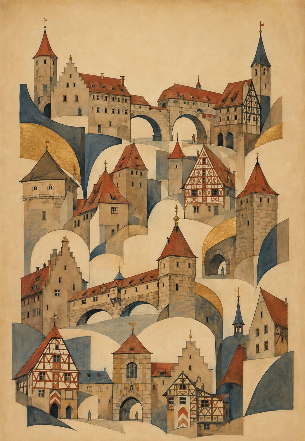 Nuremberg, tours et remparts