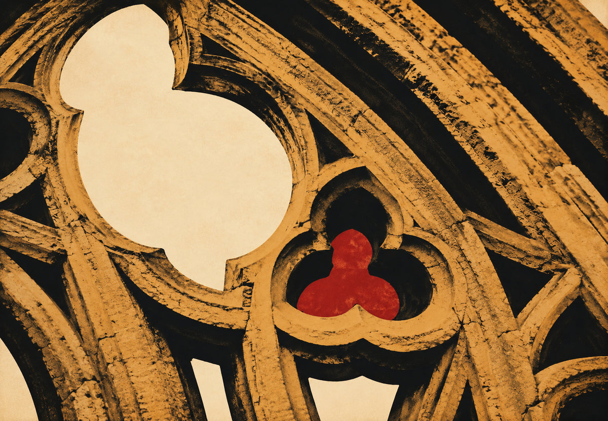 Gothic Rose Window of Metz (Landscape)