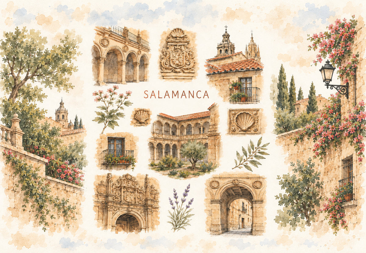Salamanca en viñetas (Horizontal)