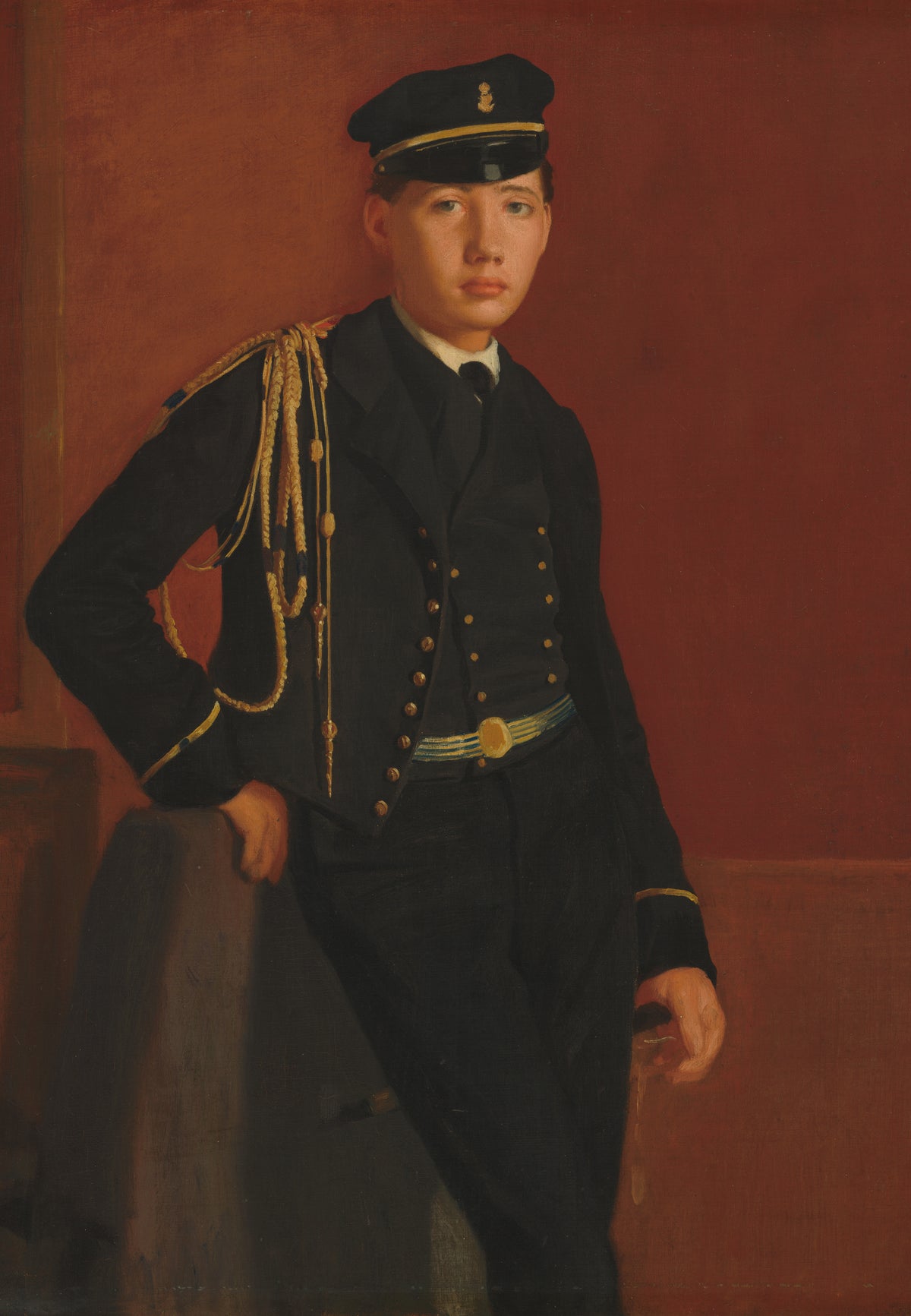 Achille De Gas in the Uniform of a Cadet