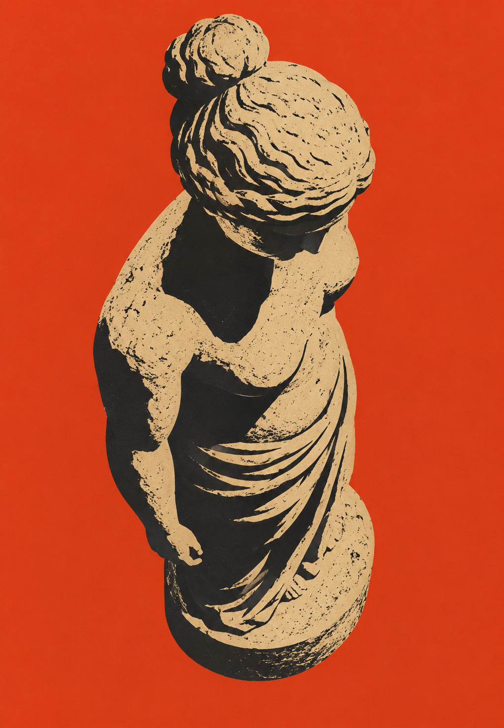 Ancient Bust with a Chignon