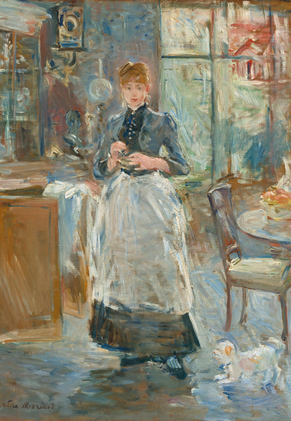 Nella sala da pranzo