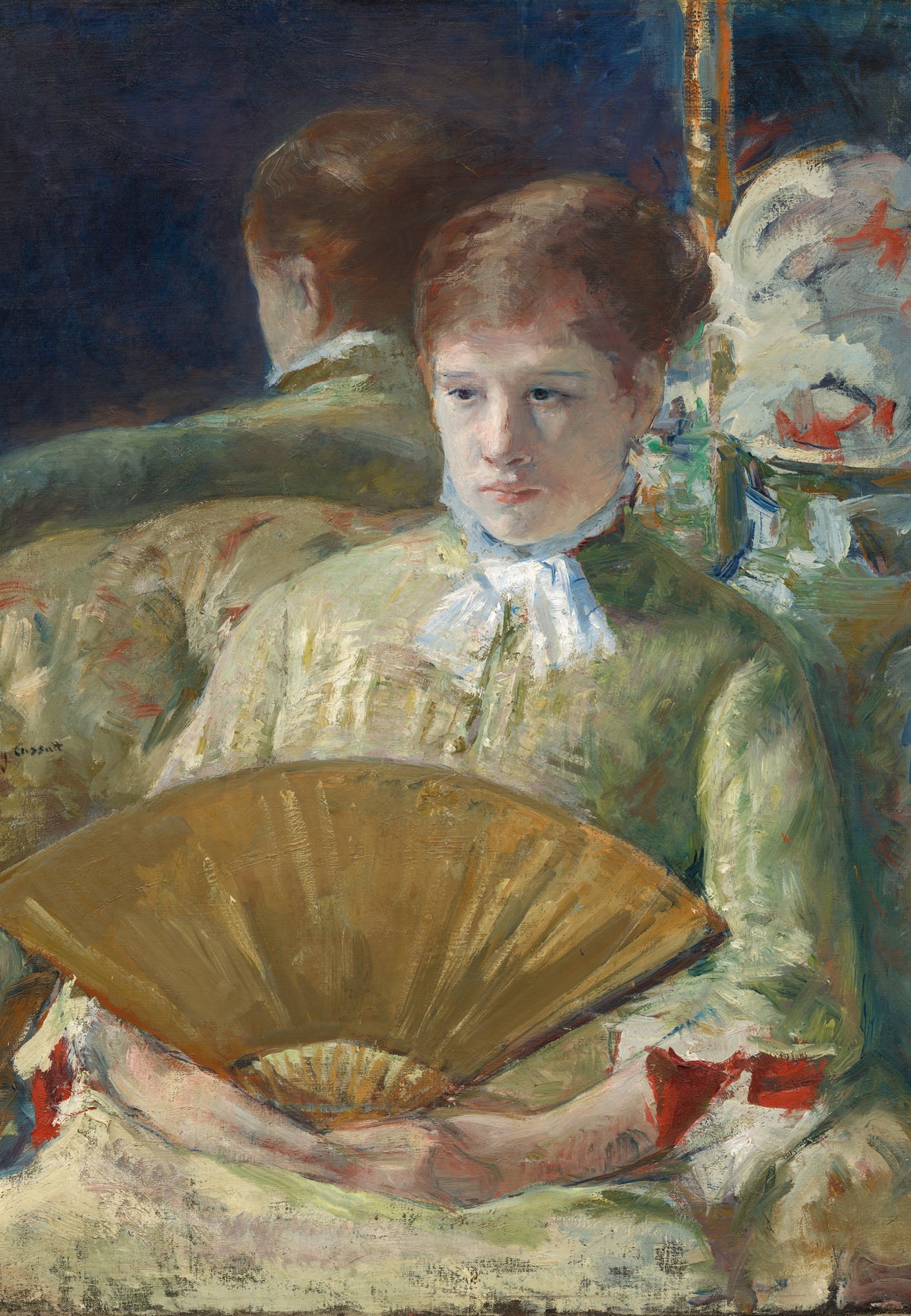 Femme à l’éventail
