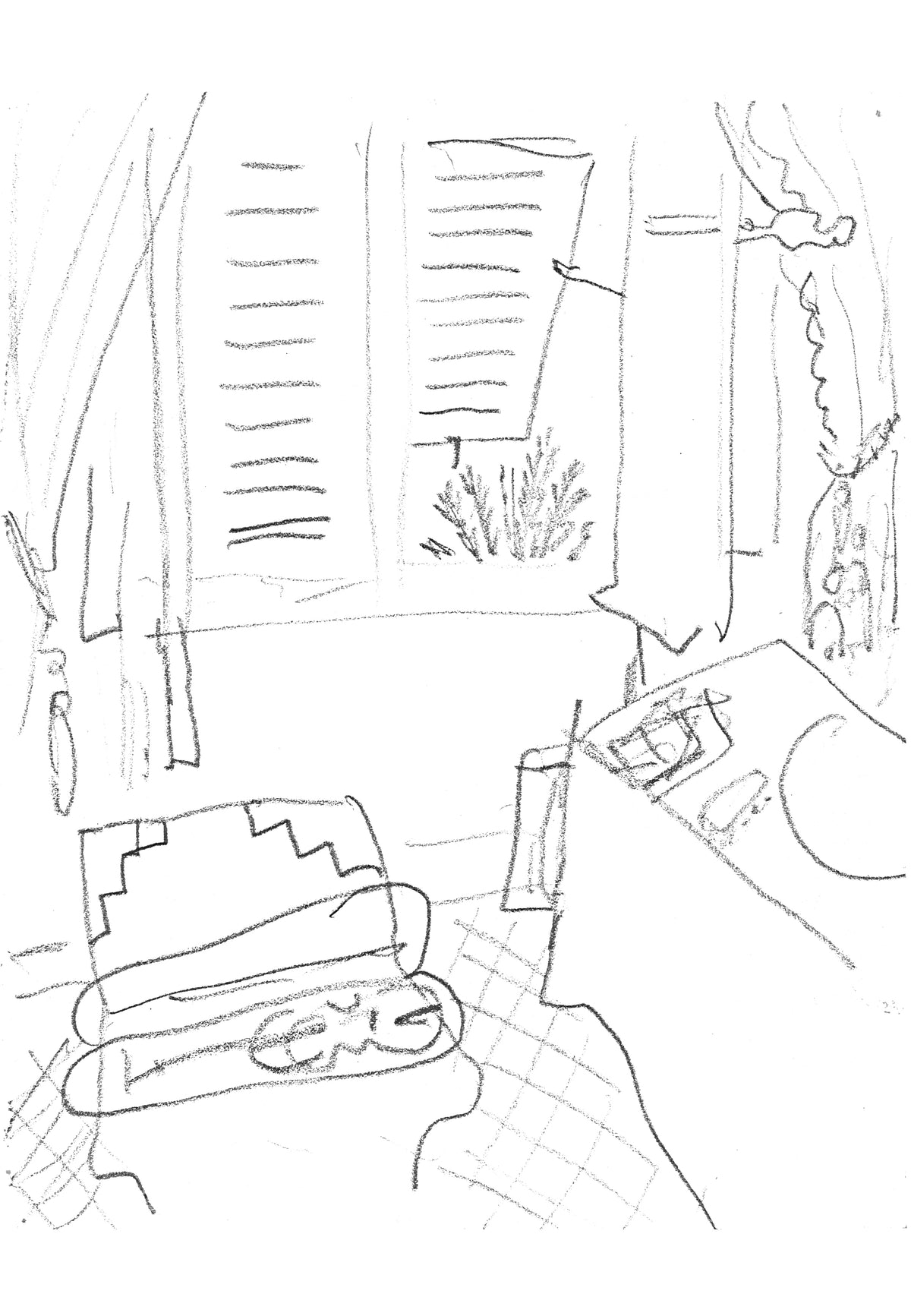 Interior with a Violin
