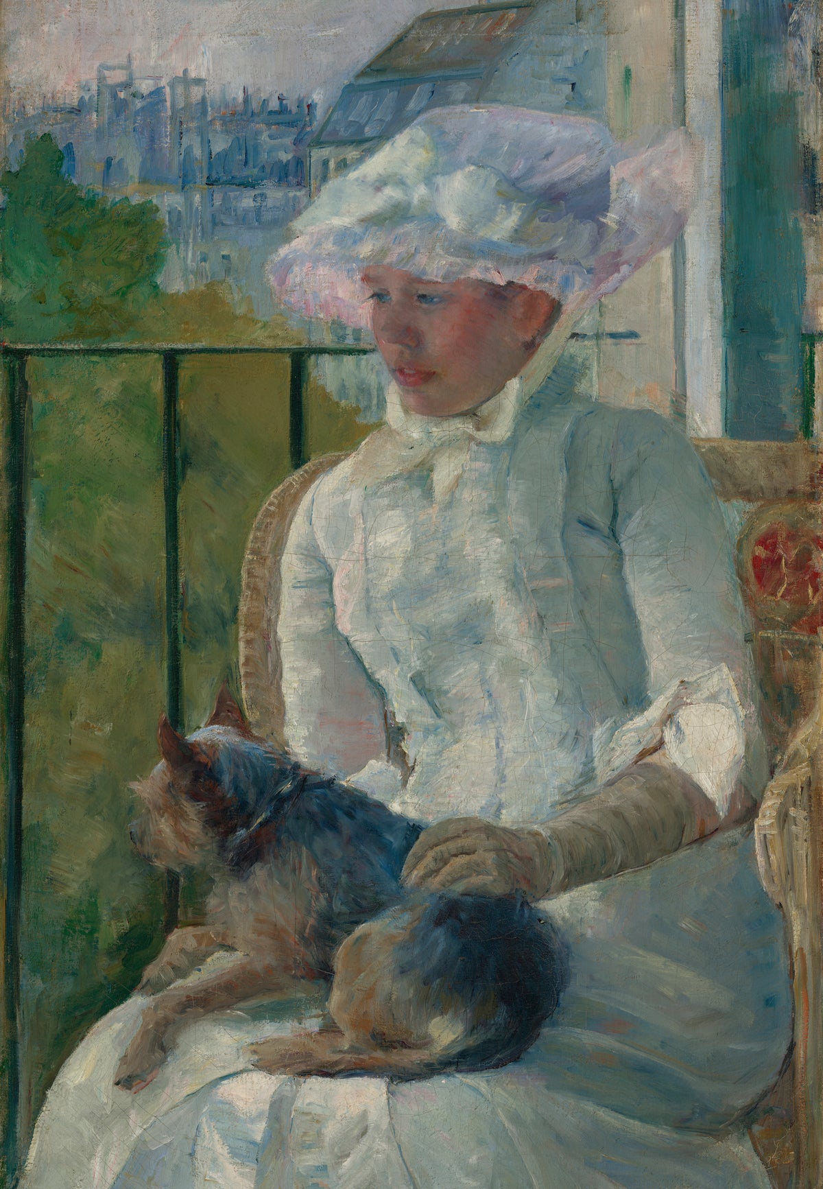Giovane fanciulla alla finestra