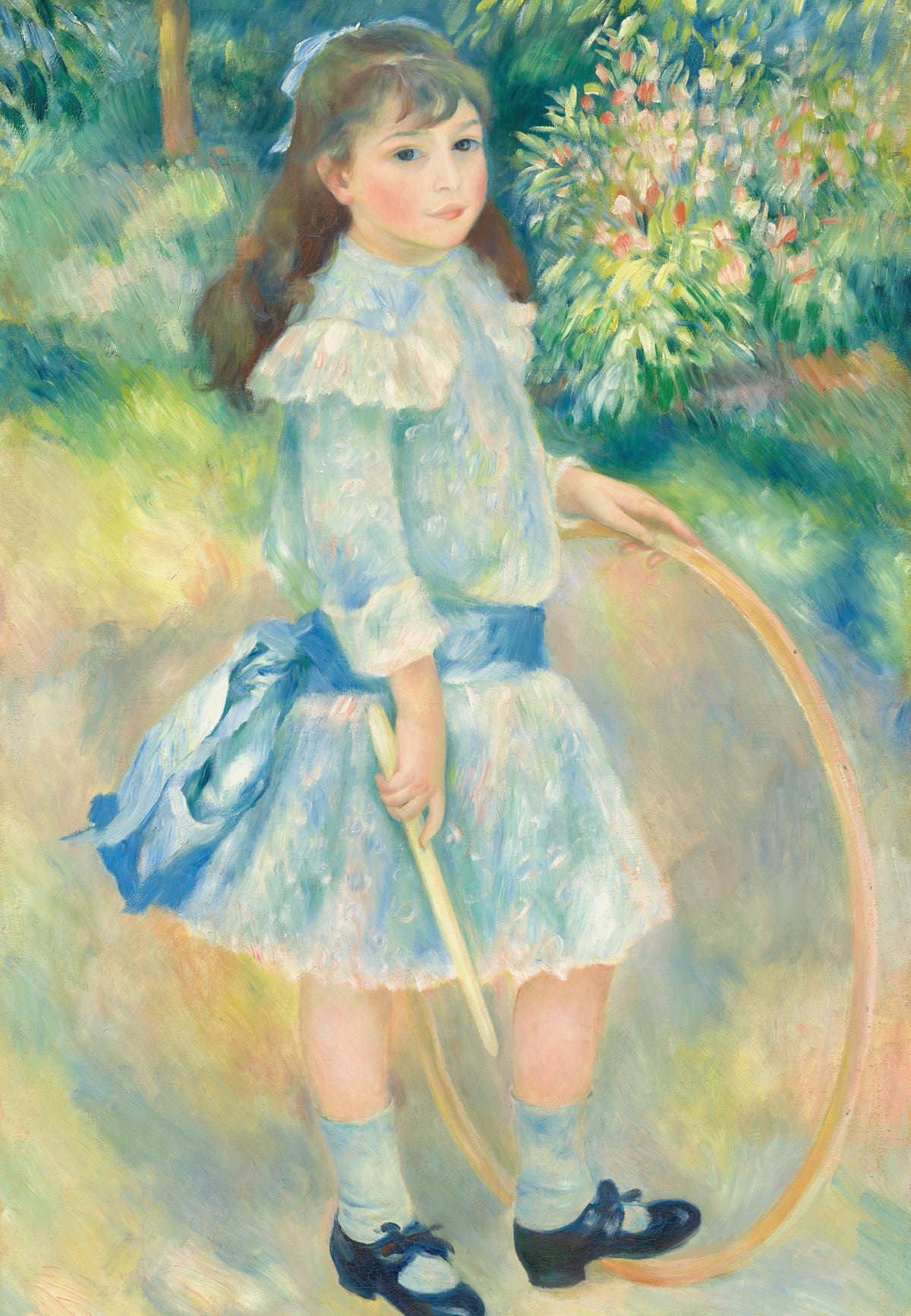 Ragazza con il cerchio