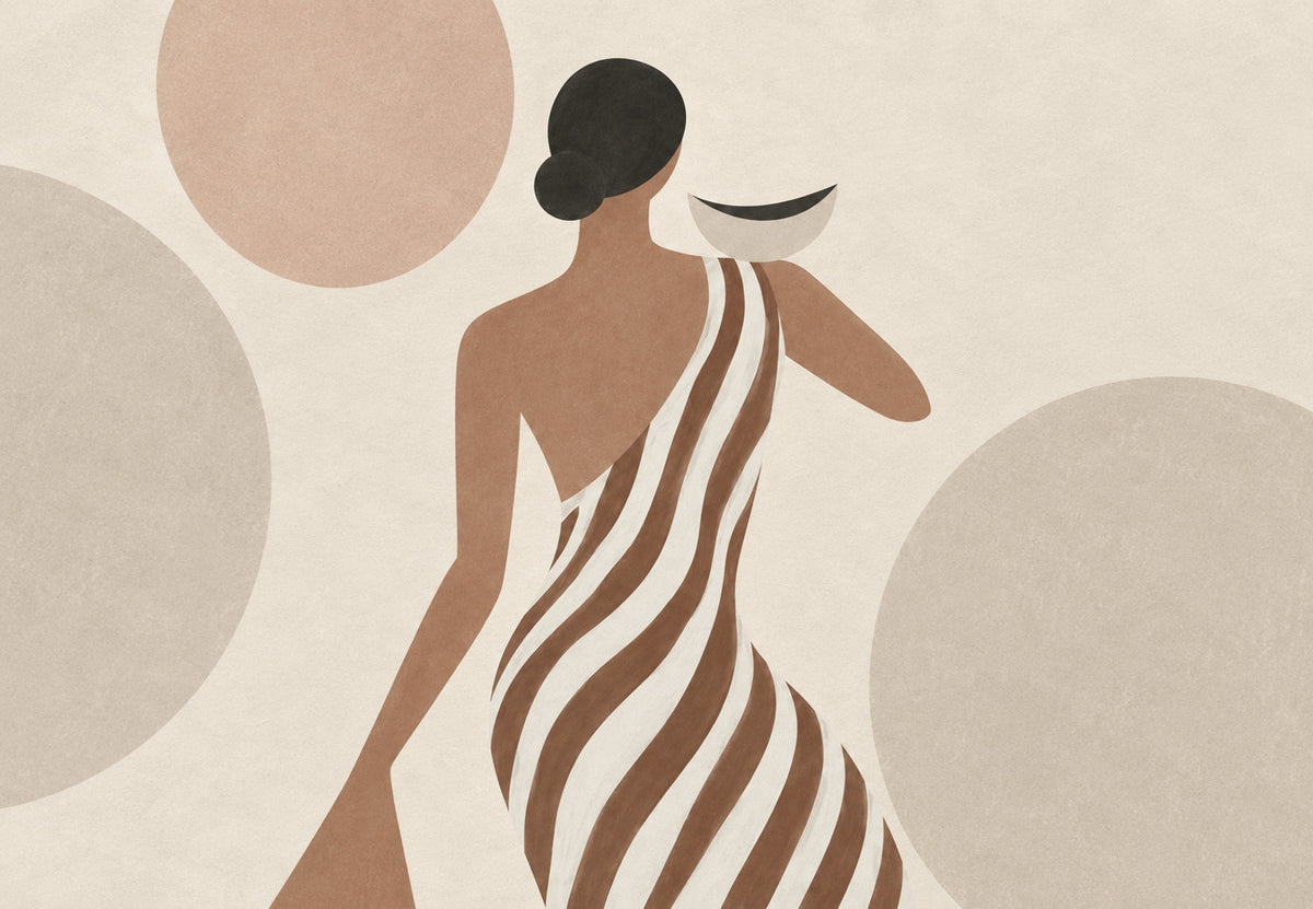 La donna con il cappello (Orizzontale)