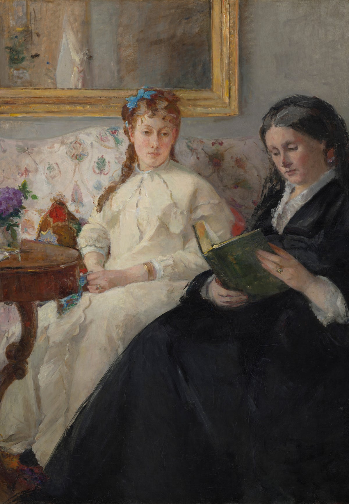 Die Mutter und die Schwester der Künstlerin
