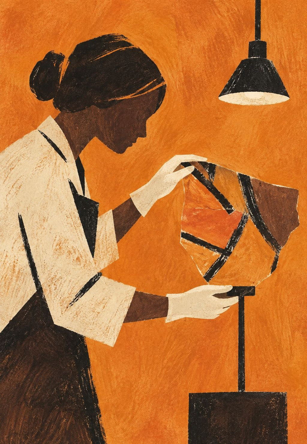 The Restorer of Ancient Pottery